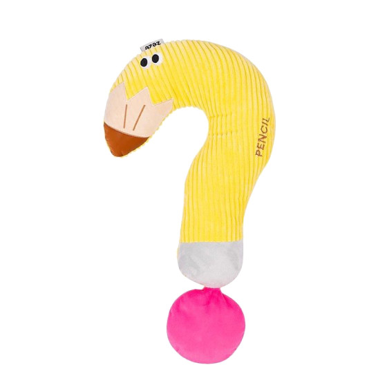 
Yuan Ji Meow丨zeze question mark pet pillow cat toy self-pleasure relief dog toy pull pet supplies