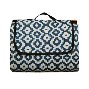 
Ultrasonic picnic mat camping home park lawn blanket outdoor portable machine washable thickened moisture-proof mat