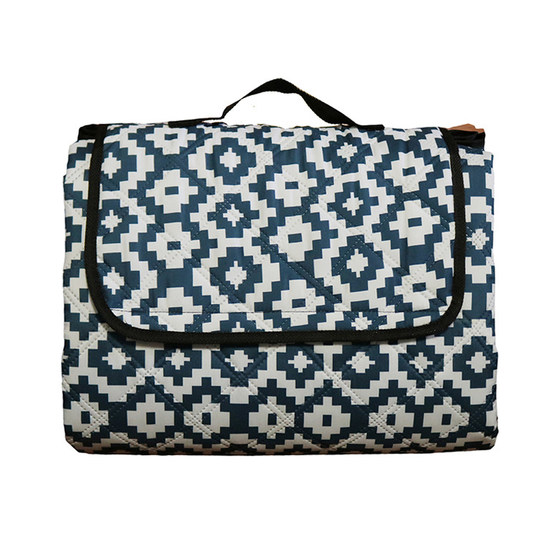 
Ultrasonic picnic mat camping home park lawn blanket outdoor portable machine washable thickened moisture-proof mat