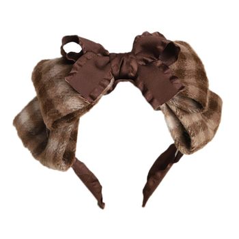 Hairband retro French versatile bow