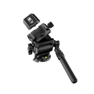 
[V Series] Keman V1 hydraulic pan-tall all-metal aluminum alloy lightweight small micro single camera SLR tripod panning professional stabilizer portable dual panoramic photography camera damping
