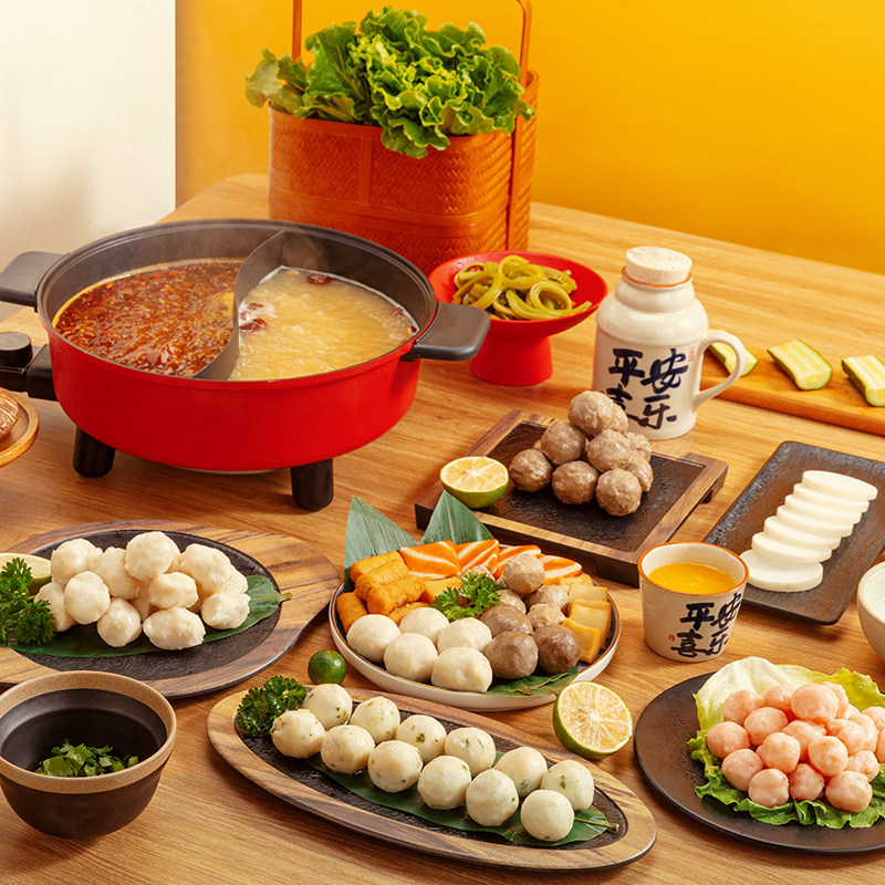 三全 火锅丸子涮烤食材  任选10件，券后49.9元包邮（4.9元/袋）