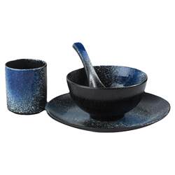 Japanese ceramic rice bowl and tableware set