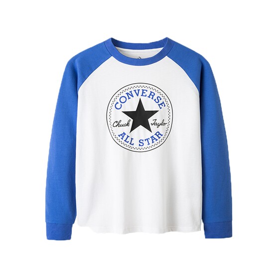 
Converse children's clothing 2026 spring and autumn new long-sleeved T-shirts for boys and girls baby bottoming shirts tops spring clothing