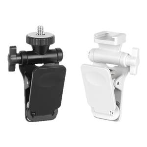 
Fill light clip live shooting multi-angle folding portable bracket 1/4 interface hot and cold shoe mobile phone clip accessories