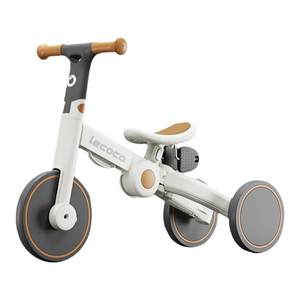 
Lecoco Leka Children's Balance Car 13-year-old Baby Hand-Turning Tricycle Foldable Sliding Sliding Bike