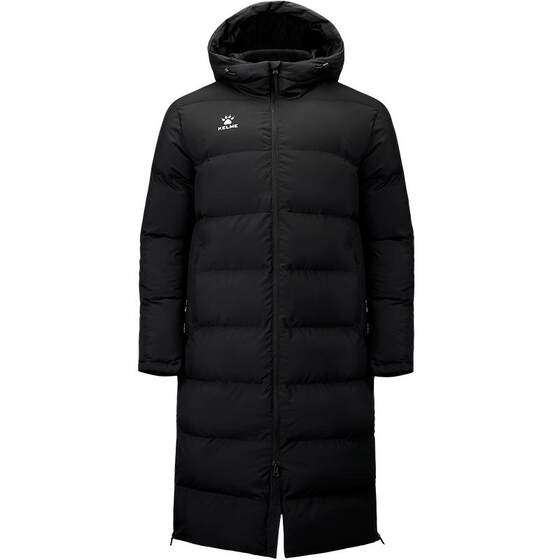 Karmi cotton jacket long over -knee winter cotton jacket adult children's sports winter training coat thickened warmth