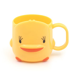 Yellow duckling children's mouthwash set Creative cartoon cute brushing cup baby brushing cup to drink water cup home