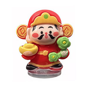 
2026 New Car God of Wealth Car Ornaments Car Center Console Ornaments Good Luck and Fortune Small God of Wealth Ornaments