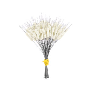 Fixed distance sub line splitter silicone anti entanglement space bean fishing hook fishing line double hook branching hook separator