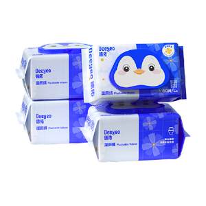 
Deyou Calendula wet toilet paper sterilization toilet paper wet tissue thickened universal family affordable wet toilet towel