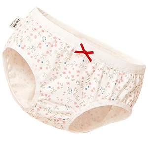 Children's underwear, girls' flat angle pure cotton shorts, four corner bottom pants, 100% non clippings, little girls' all cotton triangle pants