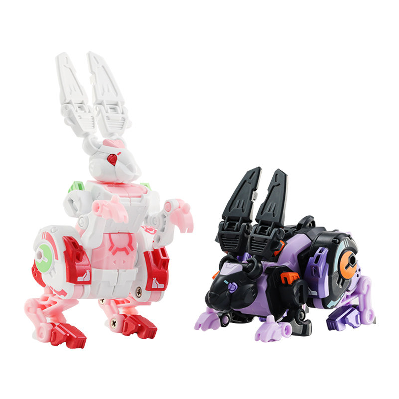 Beastbox Iron Heart Rabbit Figure - Guochuang Mecha Collectible