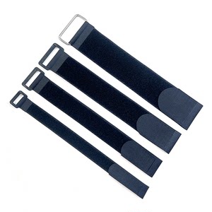 
Back-button self-adhesive Velcro straps cargo packaging battery model equipment bundling fixed hook-and-loop strap buckle customization