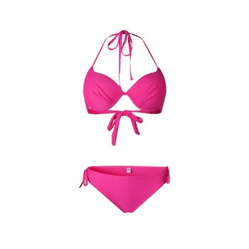 It's not too late for women's split underwire push-up bikini to be super sexy