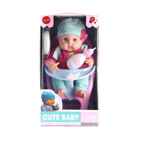 
Talking doll simulation smart toy baby soft silicone baby girl plays house sleeps with water and urine
