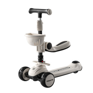 Children's scooter 1 to 3-6 to 12 years old, three-in-one boys and girls can ride pedals and slithers new model