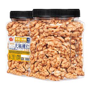 
Every fruit time Xinjiang paper-skinned large walnut kernels 300g canned new original cooked nuts thin-skin snacks for pregnant women