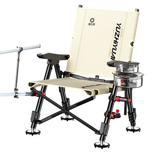
Fishing Source European Fishing Chair Special for Wild Fishing 2025 New Folding All-Terrain New Brand Small Fishing Chair Horse Scratch