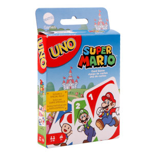 
Mattel UNO Super Mario Happy Cards Genuine Board Game Adult Casual Party Multiplayer Game Uno Cards