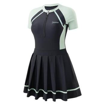 
Women's 2025 new one-piece slim fat girl covering her flesh