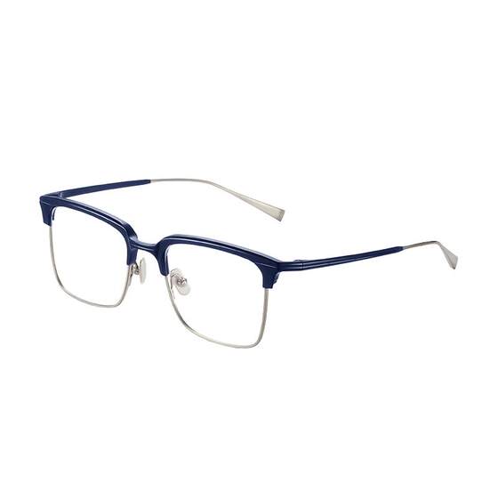 
German BENYWOODS Kimura Takuya same style glasses frame men's pure titanium half frame myopia can be equipped with prescription frames