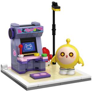 
Danzi Party Toys Check-in Danzi Island Scene Building Blocks Education DIY Assembly Surrounding Scene Genuine Toys