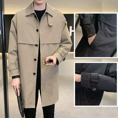 Осенняя дизайнерская куртка в английском стиле, плащ, тренд сезона, в британском стиле