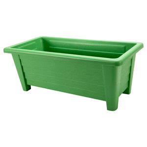 
Special long square lazy extra-large plastic household self-absorbent household high-leg flower pot box
