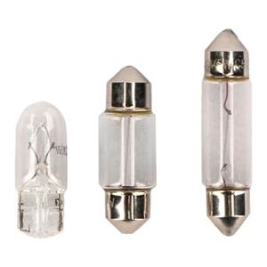 
12v24v license plate light reading light trunk light license plate light car truck T10 insert c5w double pointed light bulb