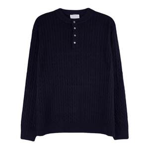 Bishe autumn and winter new men's pullover sweater niche design high-end versatile knitted sweater warm Korean jacket
