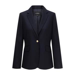 
[Including wool] Scofield women's capable wool blended suit waist-hugging short jacket 2025 spring new style