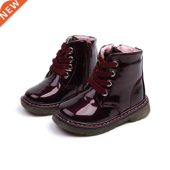 COZULMA Children Fashion Boots for Girls Boys Martin Boots R