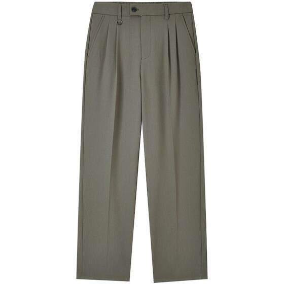 
Drapey anti-wrinkle cool casual pants men's summer thin breathable quick-drying ice silk no-iron suit pants long pants