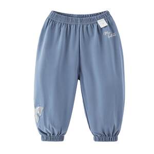 [Antibacterial thin section] Anti-mosquito pants for girls in summer 2026 new children's summer casual pants sun protection baby pants