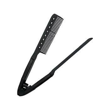 
High skull artifact fluffy hair root V-shaped hair comb