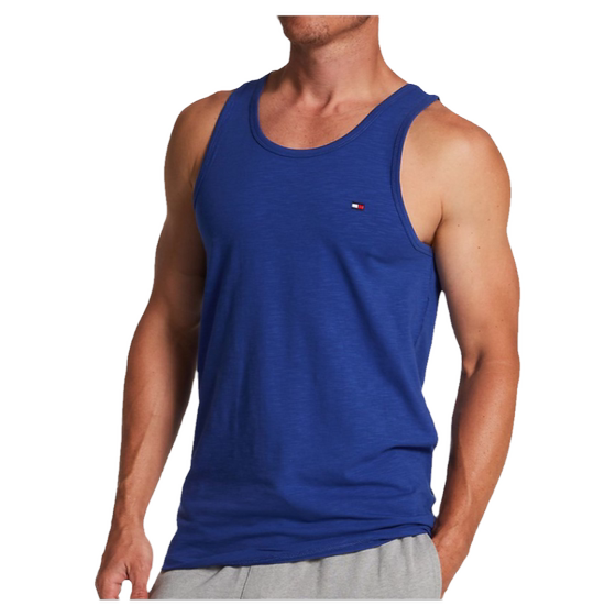 
Hot sale TOMMY HILFIGER Tommy T-shirt Hurdle vest cut sleeve men playing ball sweat-absorbing sports and leisure summer