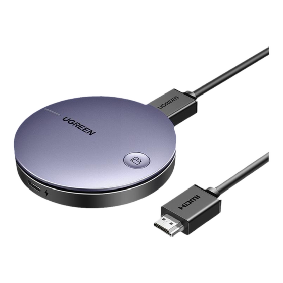 
Green Connection Screen Projector Mobile Phone Wireless Transmission HDMI Same Screen 4K Connect TV Display Projector Converter