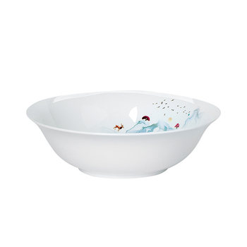 Jingdezhen official ceramic tableware single white porcelain piece