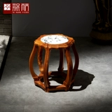 Мебель из красного дерева бегония табурет круглый барабан -стул китайский большой фруктовый туфли