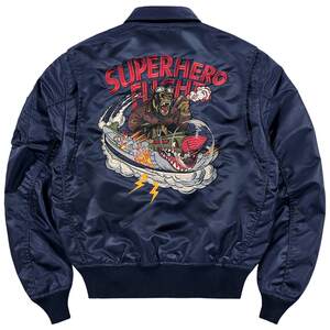
VIP American bomber jacket men's spring and autumn retro embroidered baseball uniform trendy brand loose air force lapel jacket