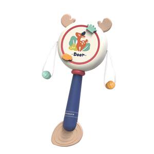 
Rattle newborn babies and young children can chew teeth glue Chinese style old-fashioned baby children wave drum hand drum toys
