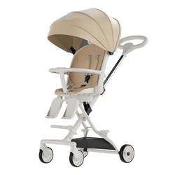 Lightweight foldable sit-down stroller baby stroller