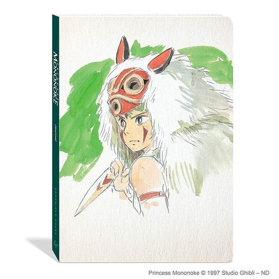 现货 幽灵公主日记本 吉卜力工作室 动画电影周边 宫崎骏  英文原版 Princess Mononoke Journal