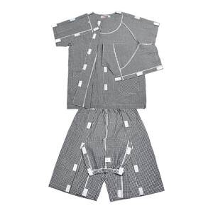
Easy to put on and take off nursing suits for men fracture patients with patients with pants bedridden elderly full-open pajamas summer short-sleeved women
