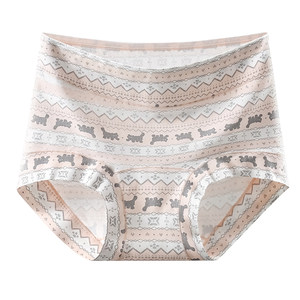 Catman Underwear Women's Pure Cotton 2026 New High Waist Cotton Fat mm Large Size Women's Antibacterial Extended Crotch Boxer Briefs