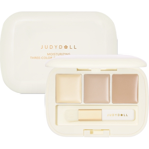 
JudydoLL/Orange three-color brightening concealer paste covering spots, dark circles, tears trough travel suit