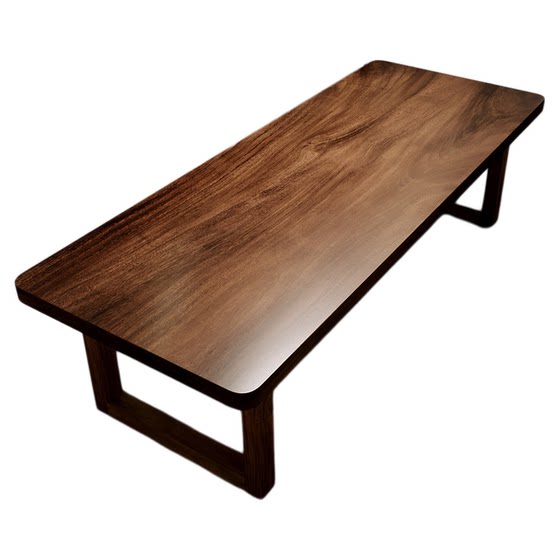 
South American walnut solid wood desk large board long table workbench home study desk living room large desk