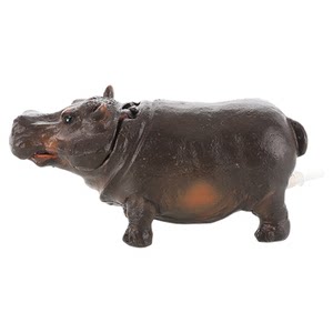 
Cute cartoon animal decoration hippo ornament bubble bubble aquarium pneumatic package aerobic pump