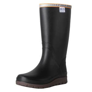 
Pull back men's rain boots 2025 new non-slip high-top waterproof shoes labor protection wear-resistant men's rubber shoes mid-tube rain boots